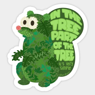 In the Tree Part of the Tree Sticker